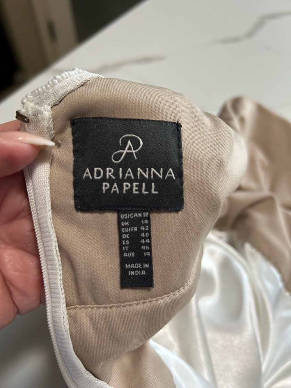 Adrianna Papell Beaded and Sequined Gown - Picture 8 of 14